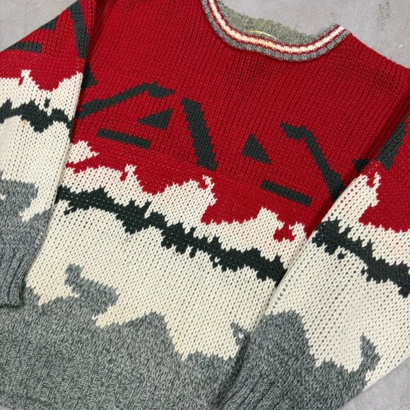 Vintage Club International Chunky Knit Sweater Small - Picture 3 of 6